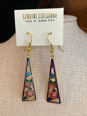 Cloisonné Earrings